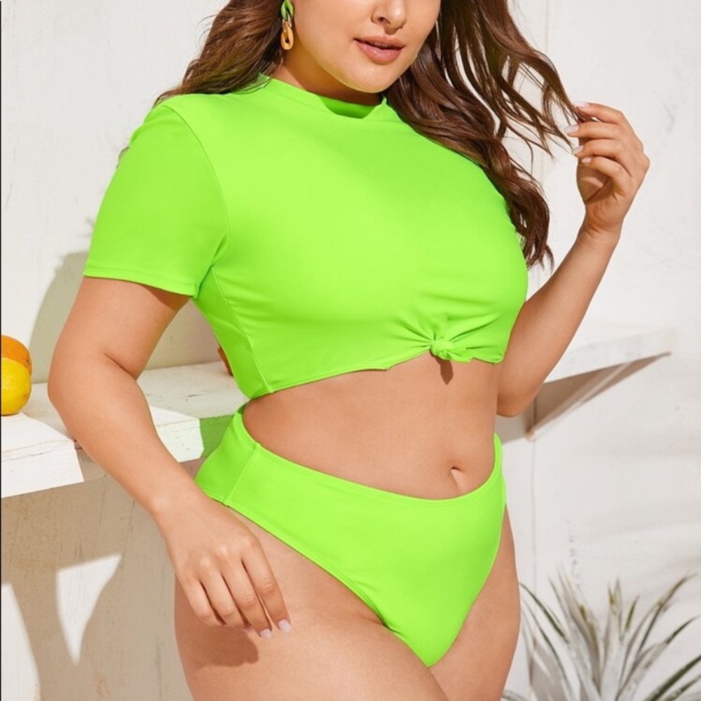 Neon Green Bikini